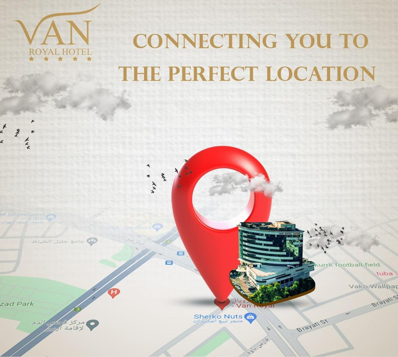 Van Royal Hotel เอร์เบล ภายนอก รูปภาพ